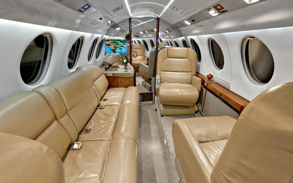 cabina Dassault Falcon 50
